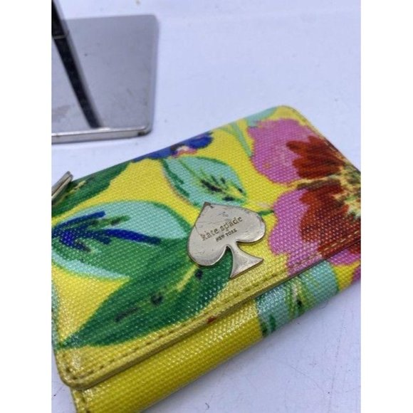 kate spade multicolor floral id key and change wal - Picture 2 of 7
